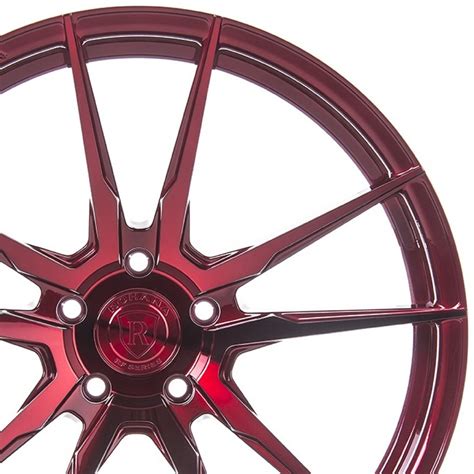 20 Rohana Rfx2 Red Forged Concave Wheels Rims 20x9 Kixx Motorsports