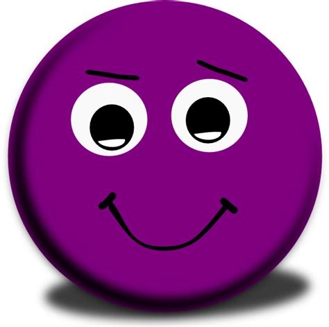 Download Purple Clipart Smiley Face Green Smiley Face Png