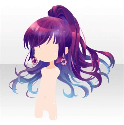Anime Girl Hairstyles Ponytail
