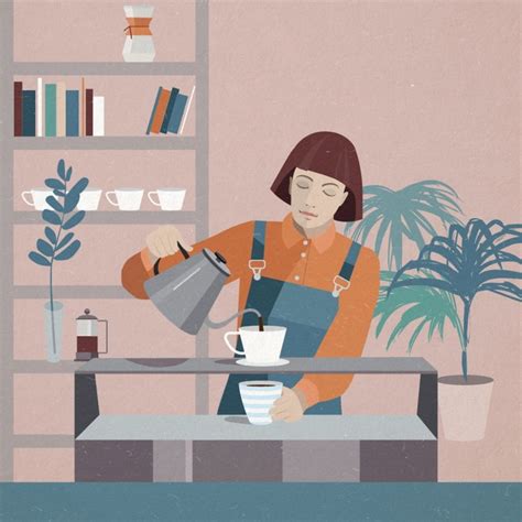 Minimalism And Precision Striking And Colourful Illustrations That Pop