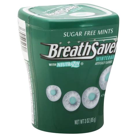 Breath Savers Wintergreen Sugar Free Mints Shop Candy At H E B