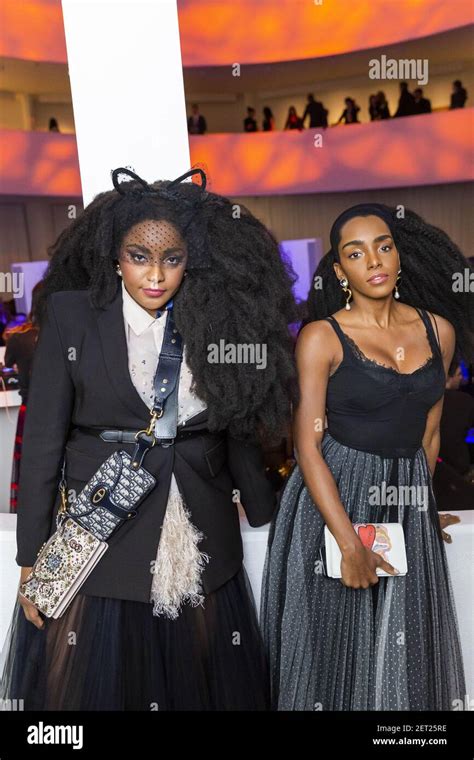 Tk Wonder And Cipriana Quann At 2018 Guggenheim International Gala Pre Party Hosted By Dior Held