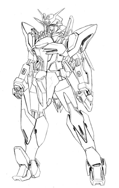 Gundam Wing Zero Coloring Pages Coloring Pages