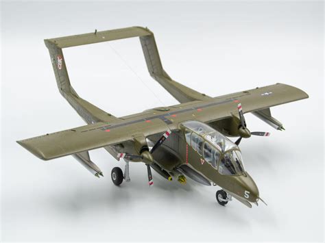 148 Icm Ov 10a Bronco Us Attack Aircraft Plastic Model Kit