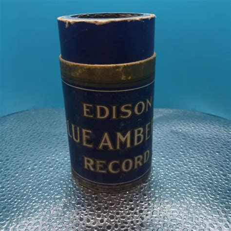 VINTAGE ANTIQUE EDISON Cylinder Blue Amberol Record 1848 MOONLIGHT BAY