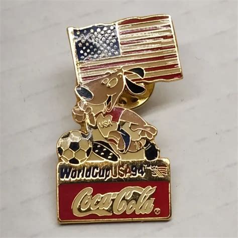 Vintage 1994 World Cup Coca Cola Usa 94 Soccer Pin I 2040 Picclick