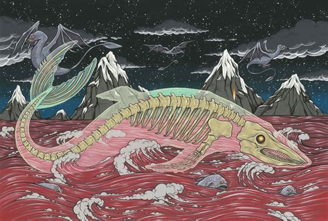 Haff The Bake Kujira Ghost Whale Is A Mythical Yōkai From Western