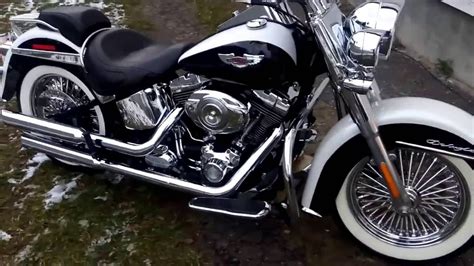 2007 harley softail deluxe lots of extras cheap! Harley-Davidson Softail Deluxe FLSTN 2007 - YouTube