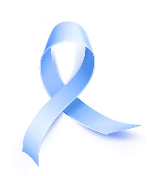 Premium Vector Diabetes Day Awareness Symbol Realistic Blue Ribbon