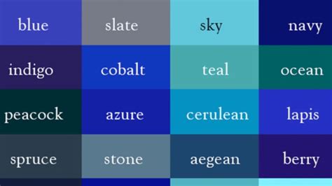 Name Every Shade Of The Rainbow With This Color Thesaurus Mental Floss