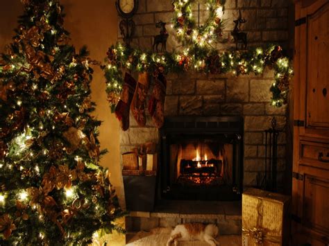 Wallpaper 1600x1200 Px Christmas Decorations Festive Fire
