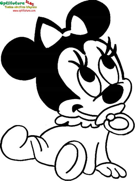 Minnie Mouse Dibujos Para Colorear Optifutura