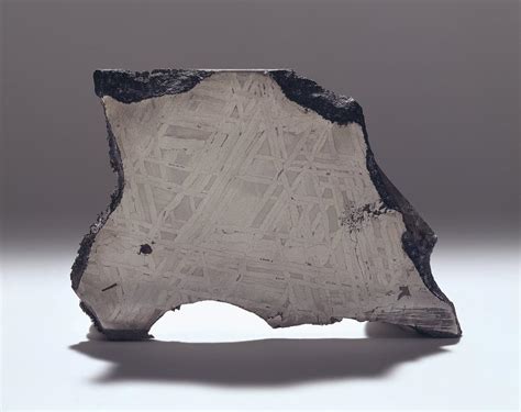 Section Through An Iron Meteorite Photograph By Science Photo Library