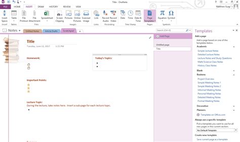 Project Management Templates For Onenote — Db