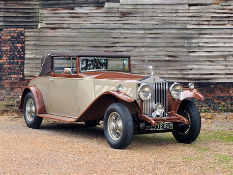 Rolls Royce Phantom Ii 4050 Hp Lwb Cabriolet By Millard 1933