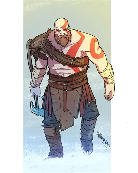 Kratos By Thebabman On Deviantart