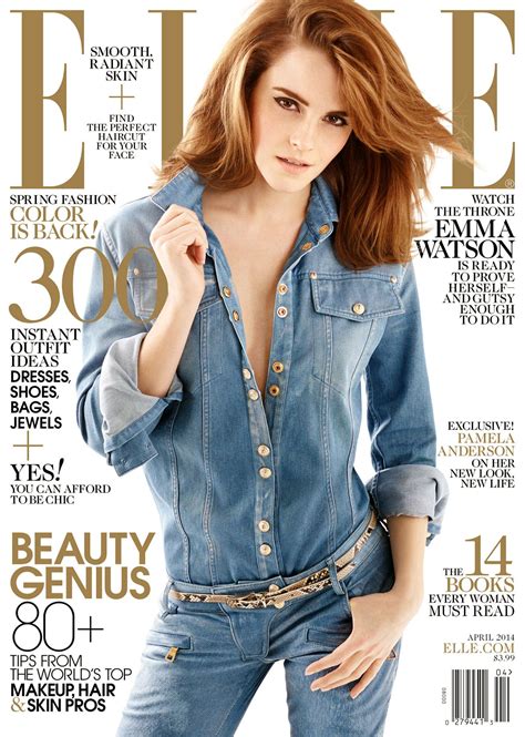 Emma Watson Elle Magazine 2014