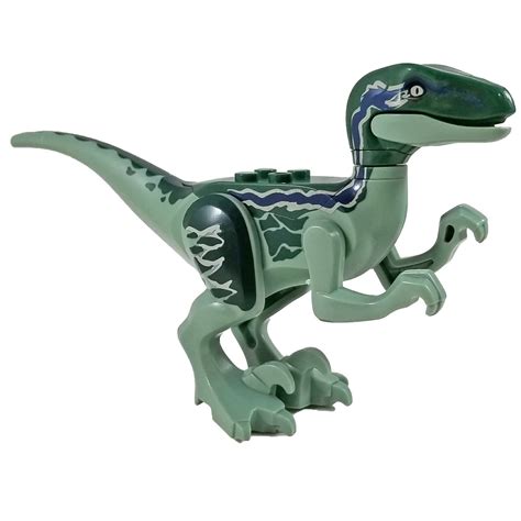 Minifig Velociraptor Blue Lego Jurassic World Lego Jurassic Lego