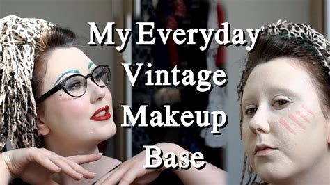 My Everyday Vintagepinup Makeup Base Youtube