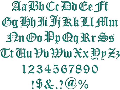 Alte Englische Maschine Stickerei Schrift Monogramm Alphabet Etsy