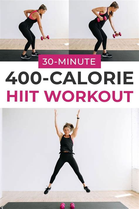 Minute HIIT Workout Video Nourish Move Love Hiit Workouts With Weights Hiit Workout