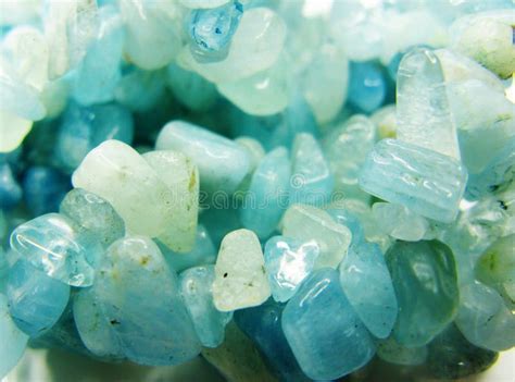 Aquamarine Geode Geological Crystals Stock Image Image Of Jewel