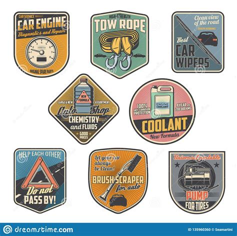 Find & download the most popular car accessories vectors on freepik free for commercial use high quality images made for creative projects. Auto Parts And Car Repair Service Accessories Stock Vector ...