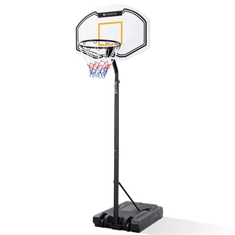 Marnur Outdoor Basketball Hoop Portable Basketball Goal With 35x236