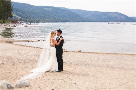 Lake Tahoe Beach Wedding Tahoe Photographer