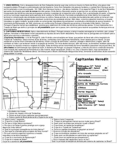 HISTÓRIA E GEOGRAFIA TÔ POR DENTRO Atividades diversas de Historia