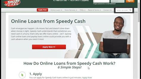Moneyme's cash loans can be applied for online in only 3min, with the money in your bank in minutes in some cases. How to Apply for Loan on Speedy cash online site - YouTube
