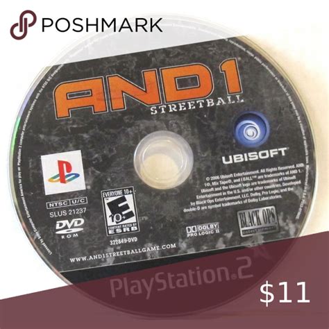 Ps2 And 1 Streetball Game Disc