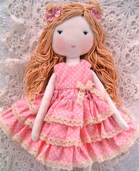 Handmade Rag Doll Soft Baby Doll First Baby Doll Cloth Doll