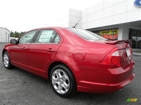 2010 Red Candy Metallic Ford Fusion Se V6 32898356 Photo 26