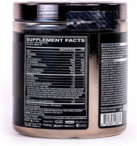 C4 Ultimate Shred Review Best Pre Workout Powder