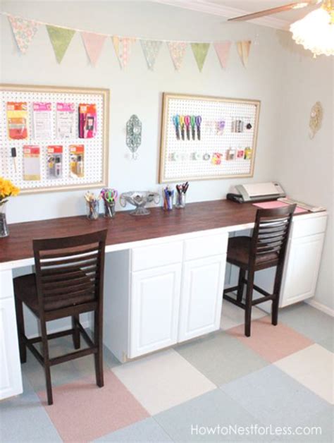 My Craft Room Makeover How To Nest For Less Diy Craft Room Desk
