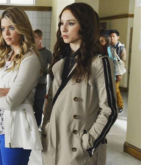 Pretty Little Liars S05 Spencer Hastings Trench Coat