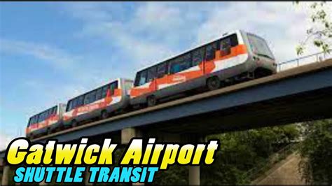 Gatwick Airport Shuttle Transit North Terminal To South Terminal 4k