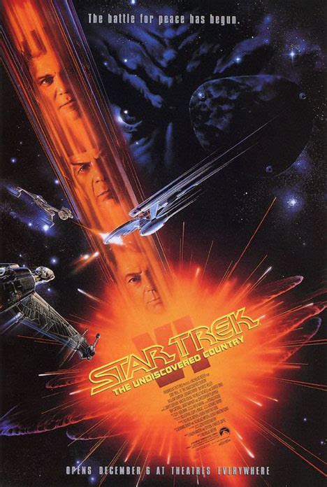 Star Trek Vi The Undiscovered Country 1991 Poster 1 Trailer Addict