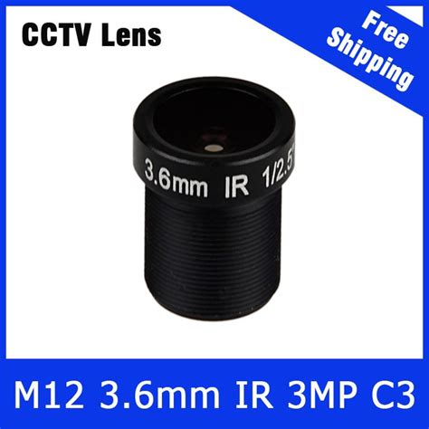 3megapixel Fixed M12 Cctv Lens 125 Inch 36mm For Ov2710ar0230 720p
