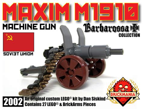 Maxim M1910 Machine Gun Brickmania Wiki
