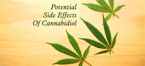 Potential Side Effects That May Develop When Using Cbd