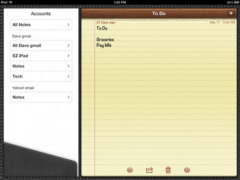 Ez Ipad Notes App Folders How To Create