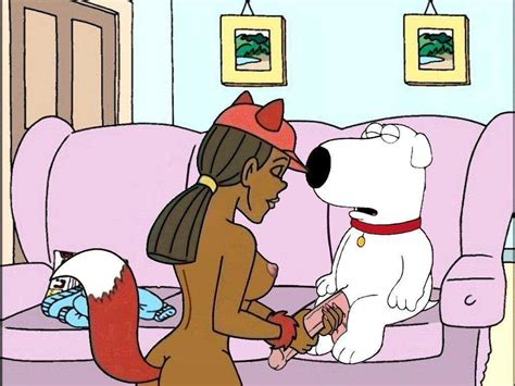 Rule 34 Animal Ears Anthro Brian Griffin Color Crossover Dark Skinned