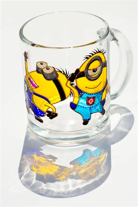 Minion Painted Mug Birthday Minion Cup Despicable Me Mug Minions