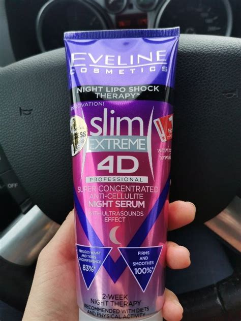 eveline cosmetics slim extreme 4d anti cellulite body serum night lipo shock therapy 250 ml