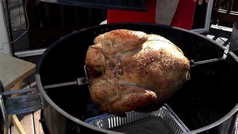 matone thanksgiving part 1 weber charcoal rotisserie turkey youtube