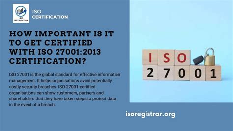How To Get Certified With Iso 270012013 Certification Enrich Of