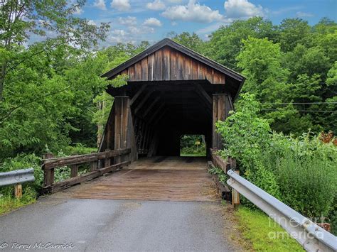 Livingston Manor Covered Bridge Ny Photograph By Terry Mccarrick Fine