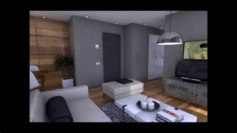 El precio medio es de. Diseño interior: Apartamento 50m2 - YouTube
